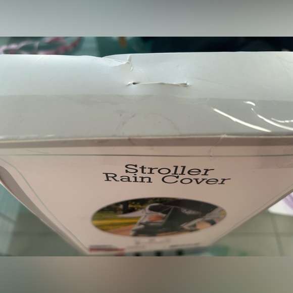 Stroller Rain Cover Universal NWT Baby Travel Weather Rare Color Sage Green - Picture 3 of 6